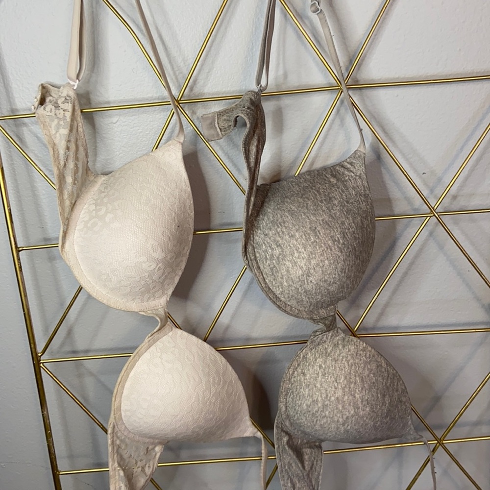 Victoria secret bras 34C both